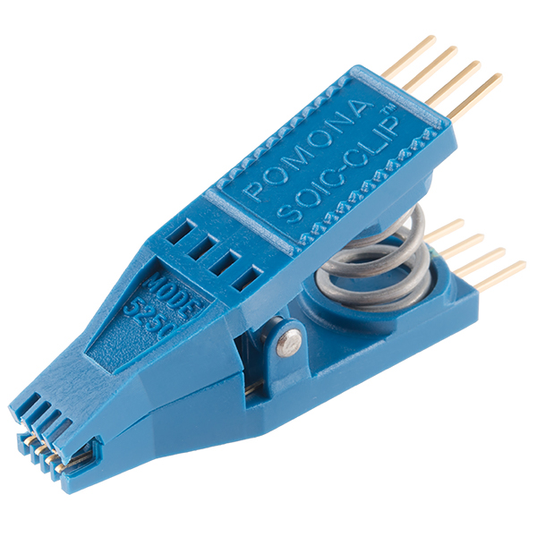 SOIC8-клипса Pomona 5250 для подключения к BIOS-чипу