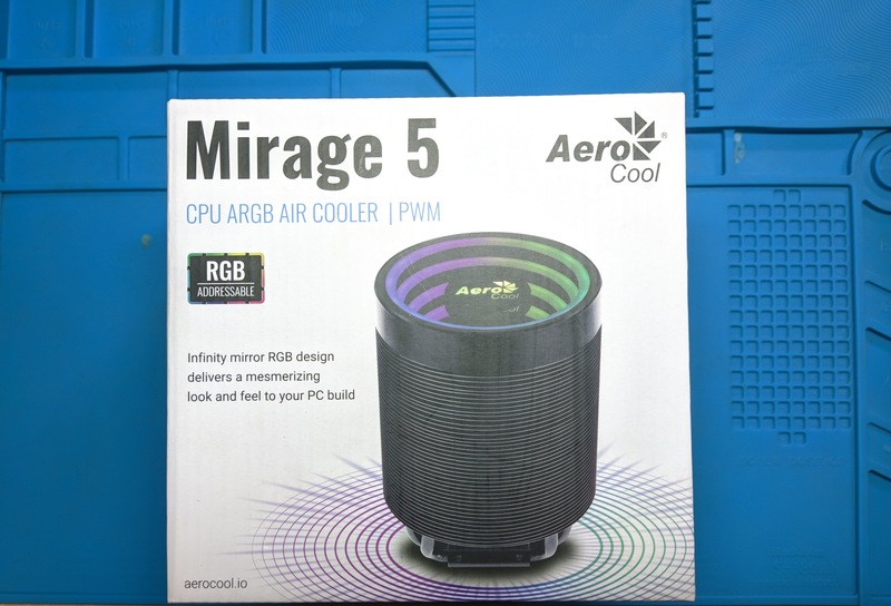 Коробка AeroCool Mirage 5 - лицевая сторона