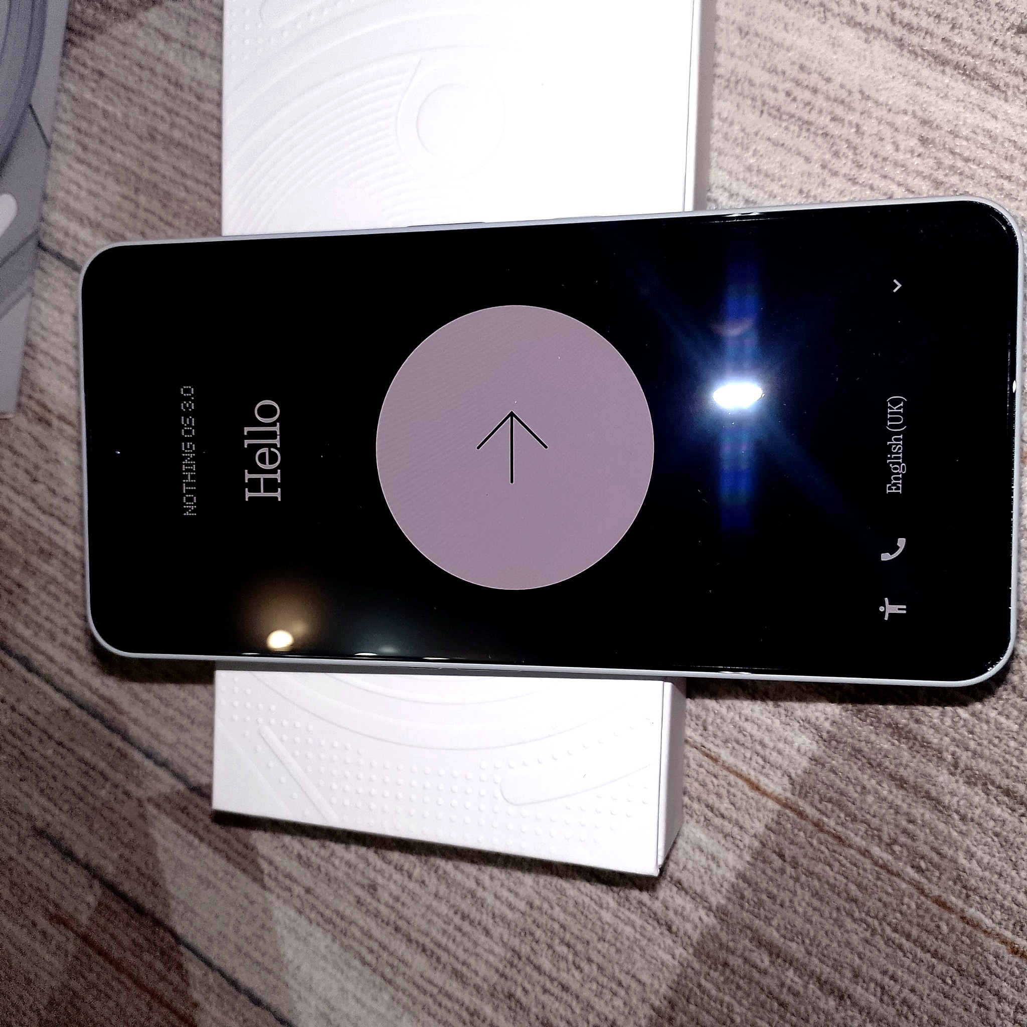 Стартовая настройка Nothing OS на Nothing Phone 3a Pro