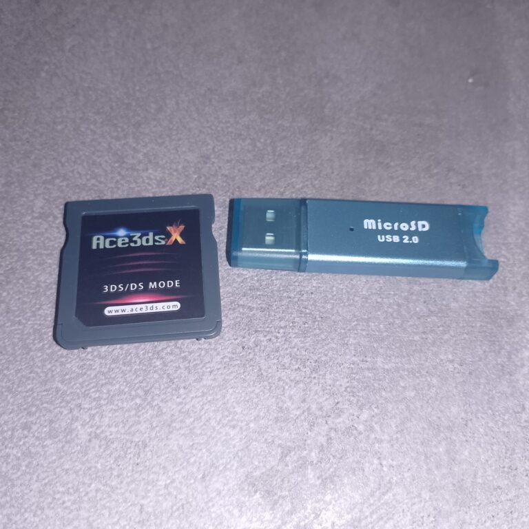Иллюстрация к материалу: Ace3DS X настройка — DS режим, ntrboot и microSD