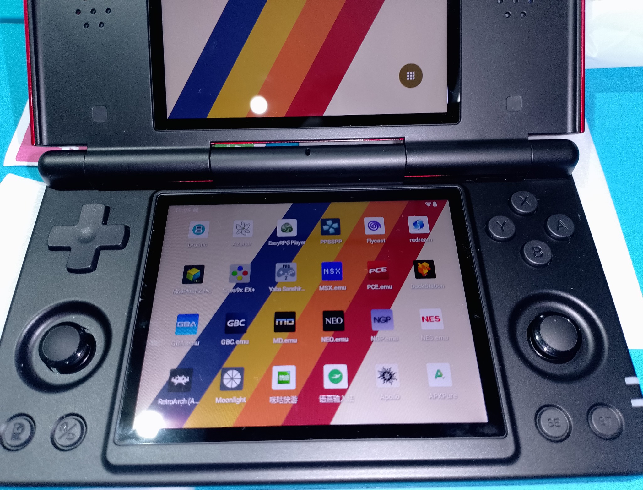 Рабочий стол Android на Anbernic RG DS