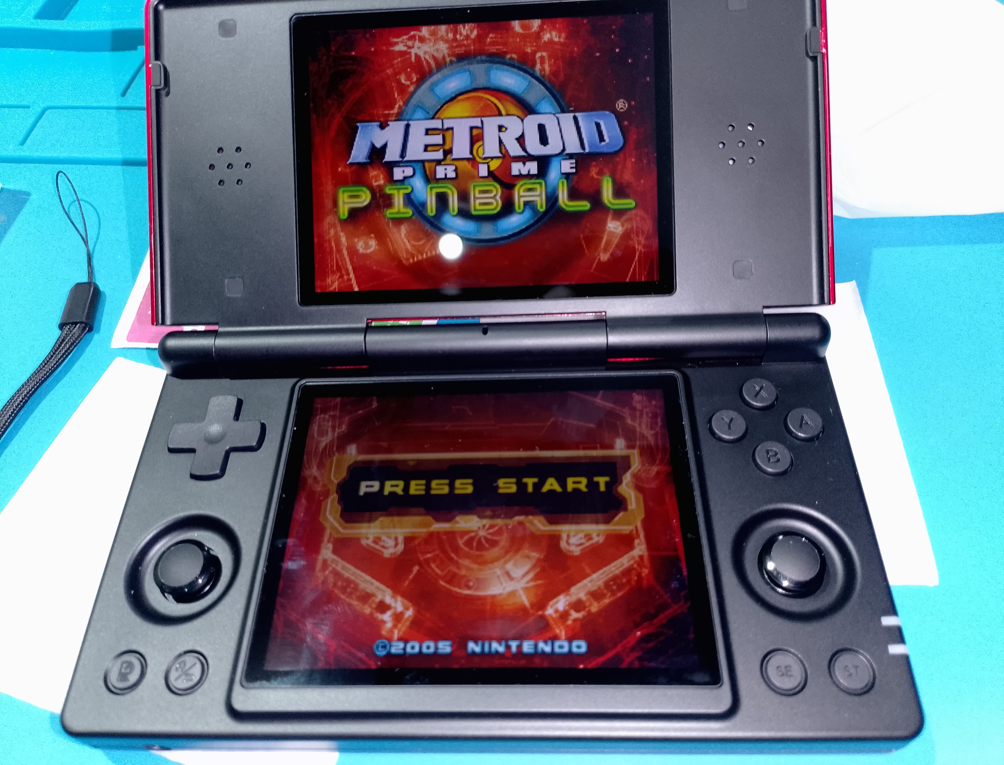 Metroid Prime Pinball на Anbernic RG DS