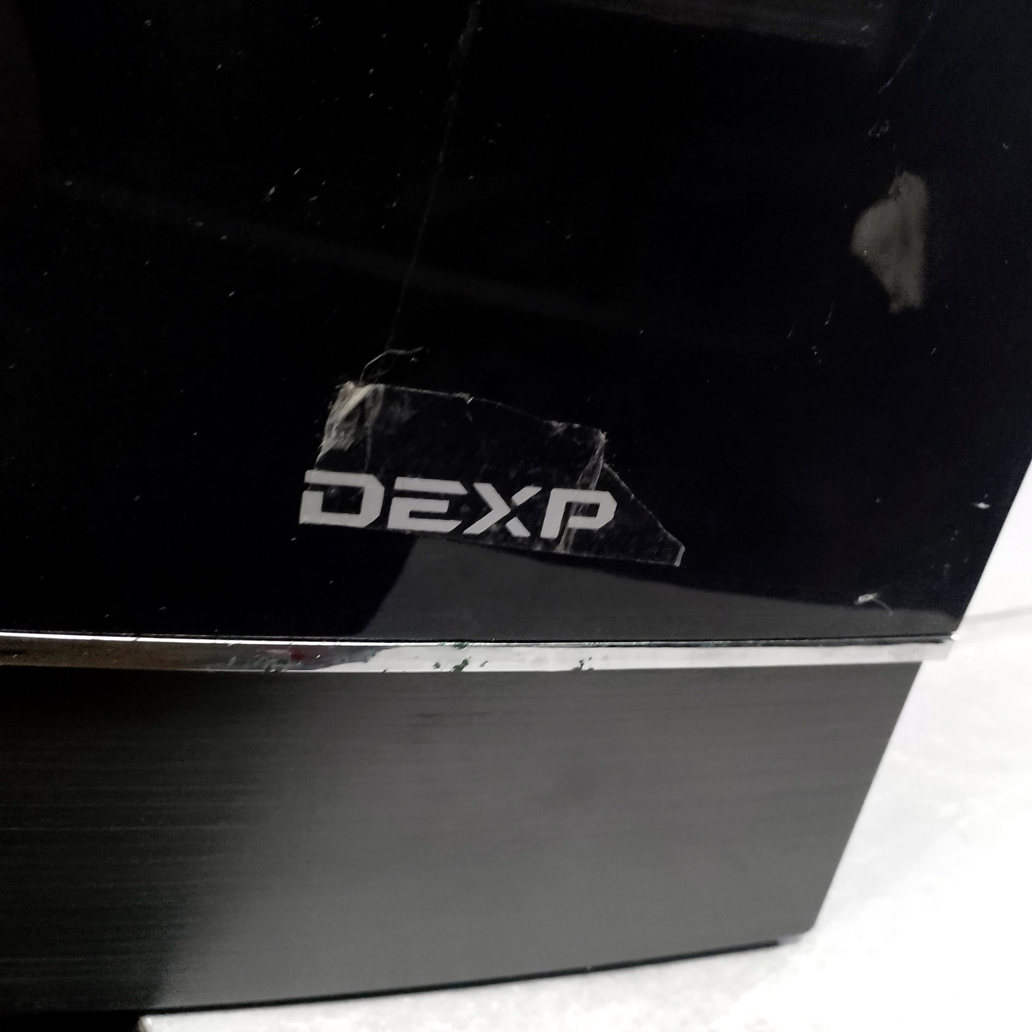 подготовка DEXP Aquilon к апгрейду - системный блок перед осмотром