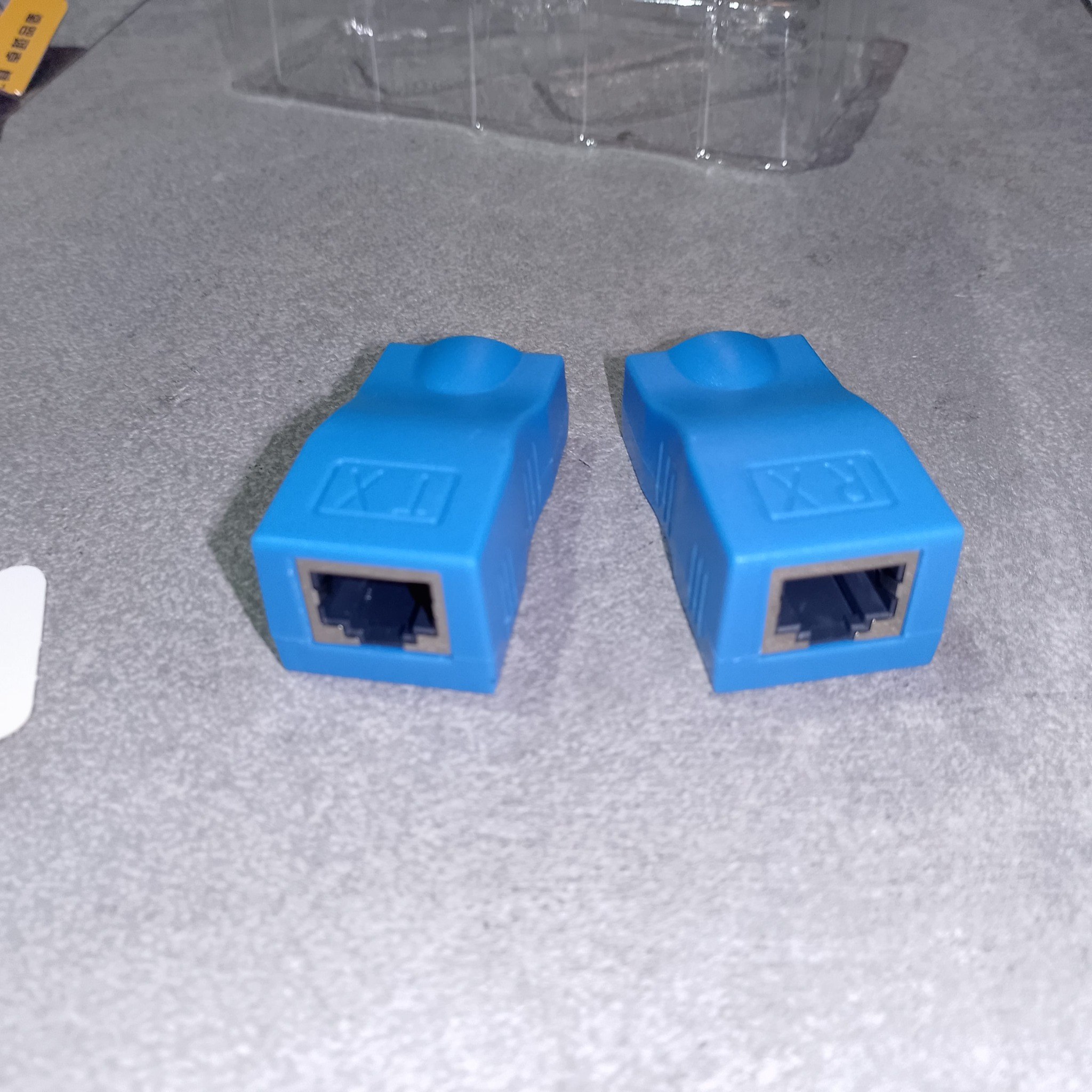 HDMI Extender TX/RX - разъёмы RJ45 для прямой линии витой пары
