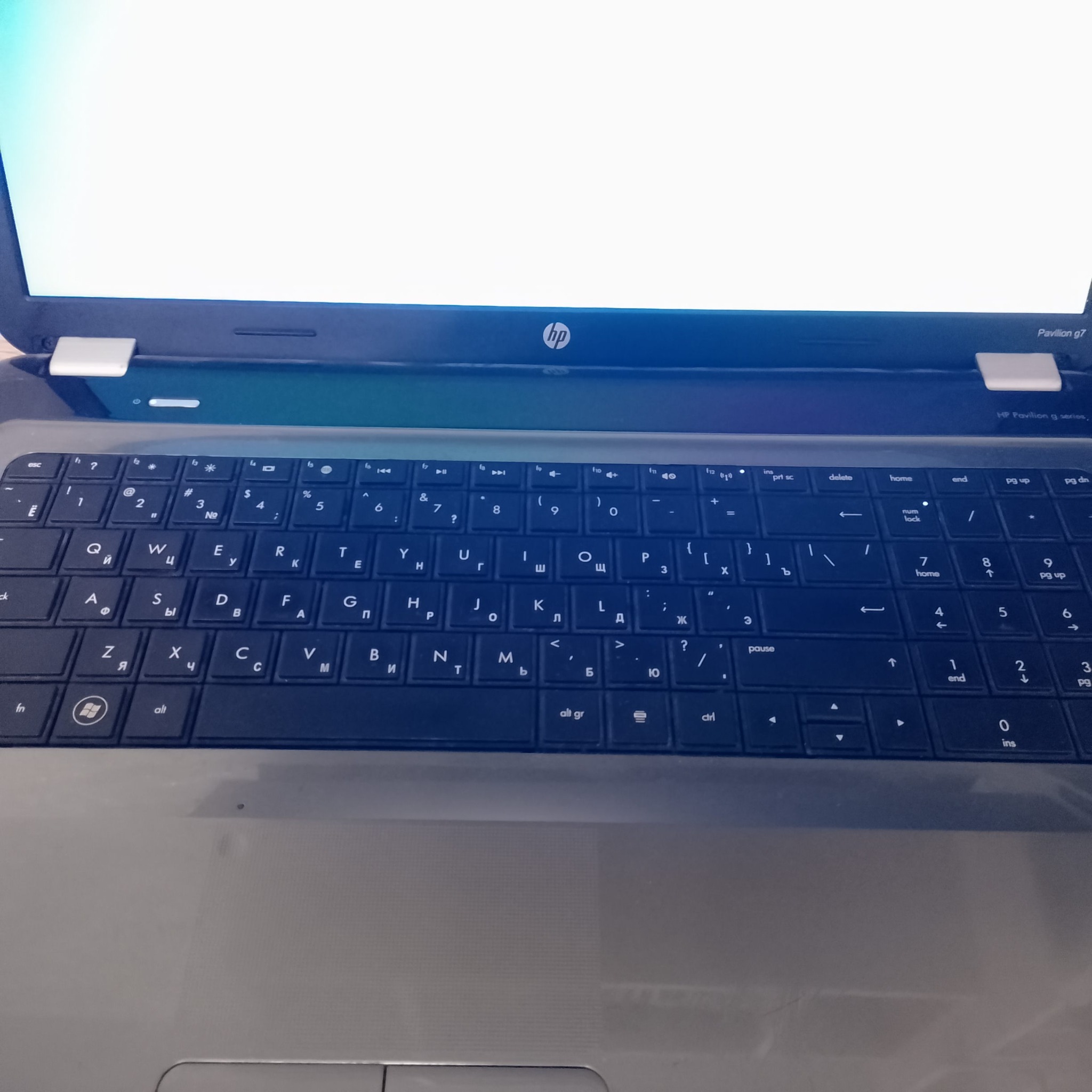 апгрейд ноутбука HP Pavilion g7 - внешний вид