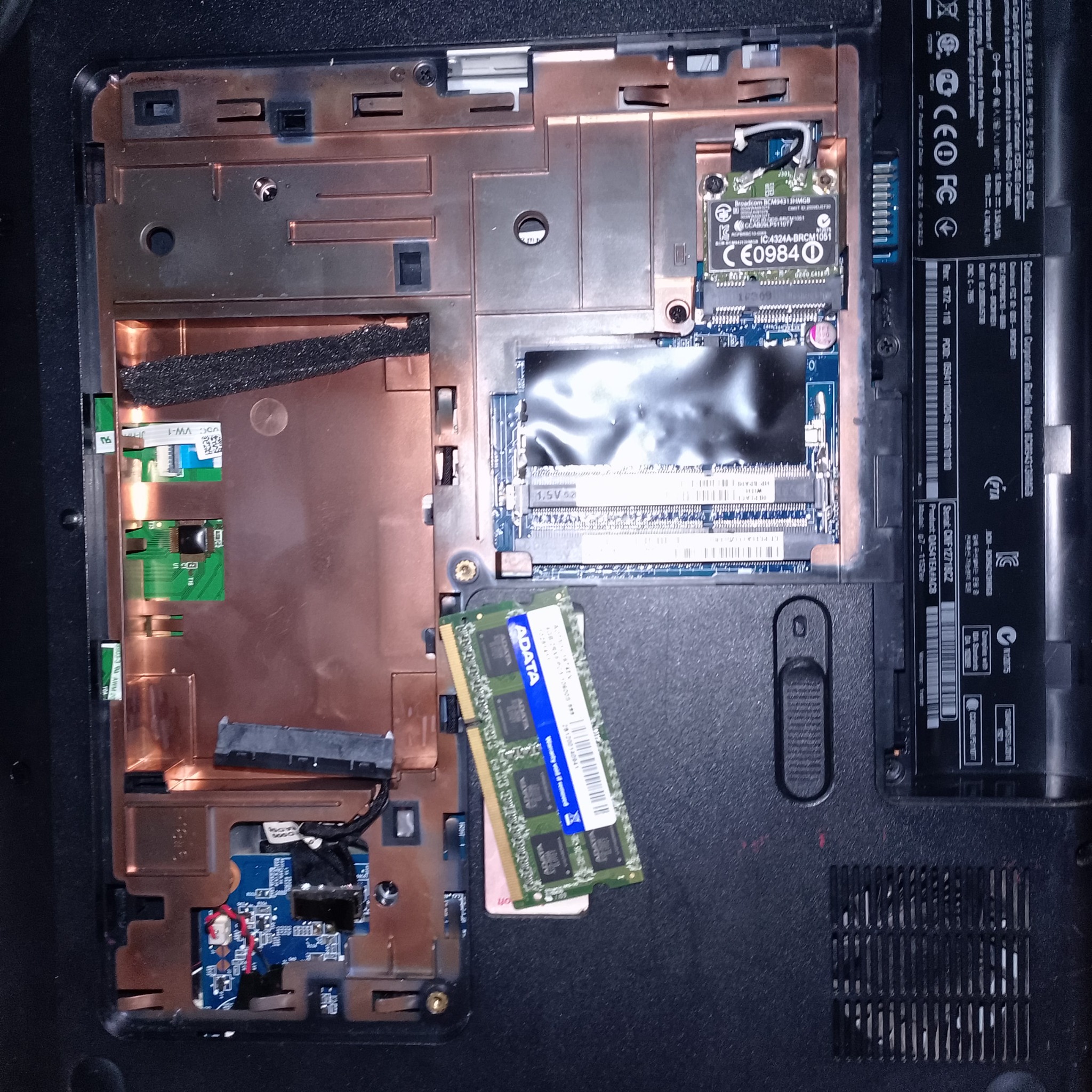 апгрейд ноутбука HP Pavilion g7 - оперативная память