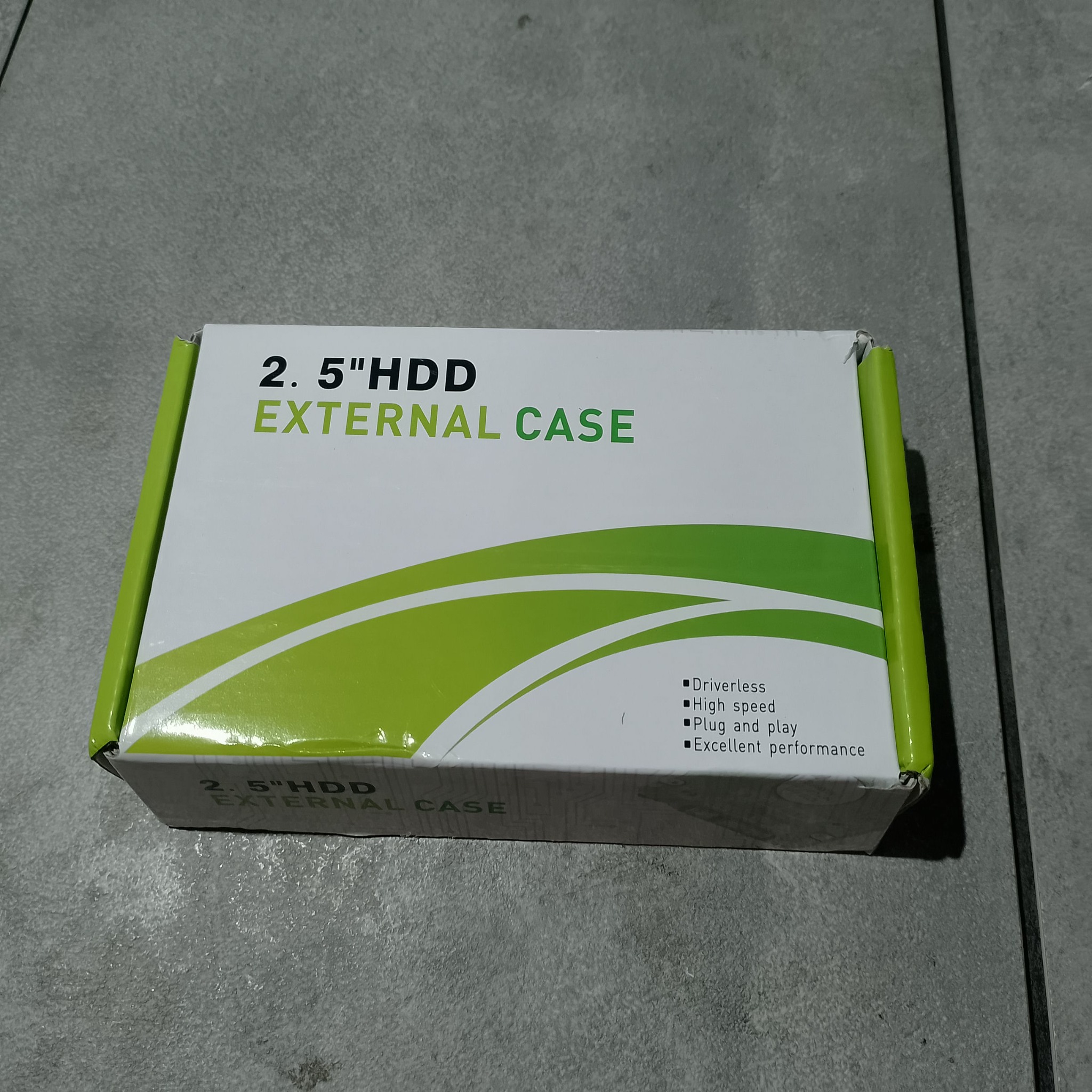 коробка корпуса-кассеты 2.5 HDD External Case с USB 3.0