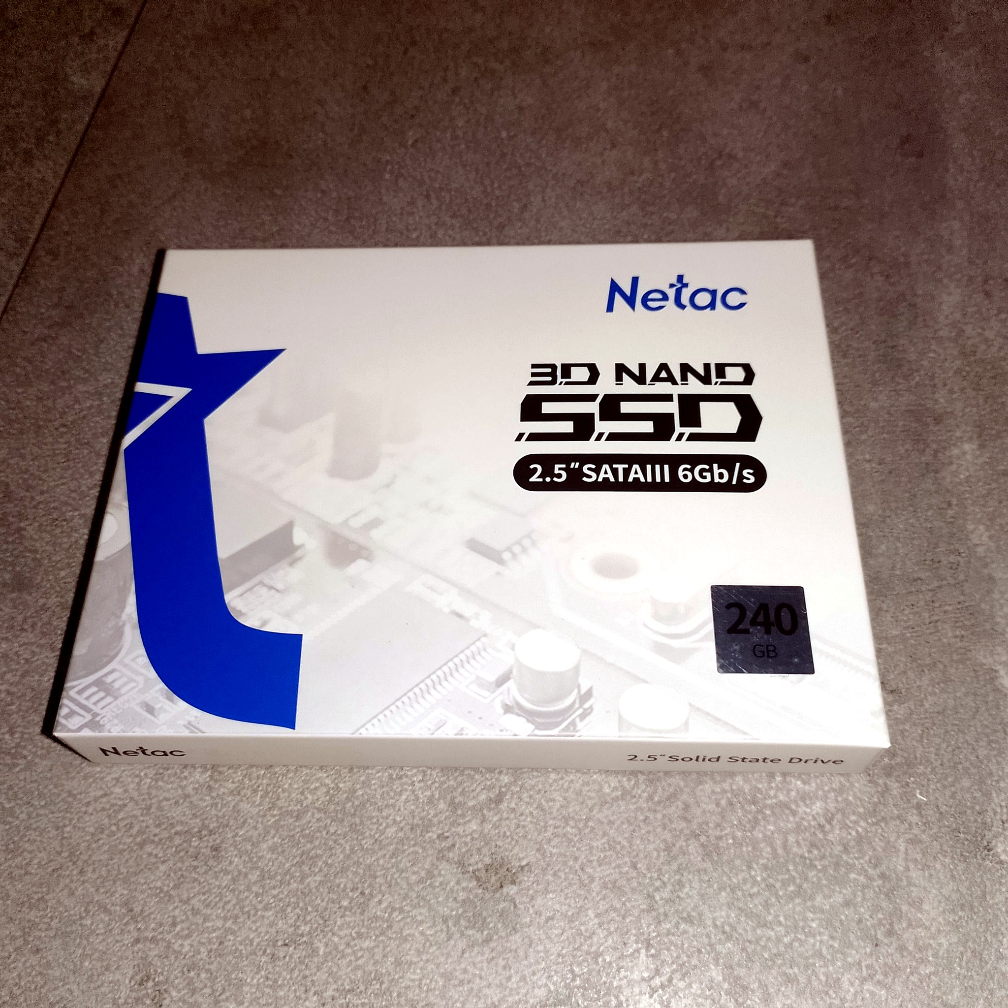 Netac N535S 240GB SSD 2.5 SATAIII 6Gb/s в коробке