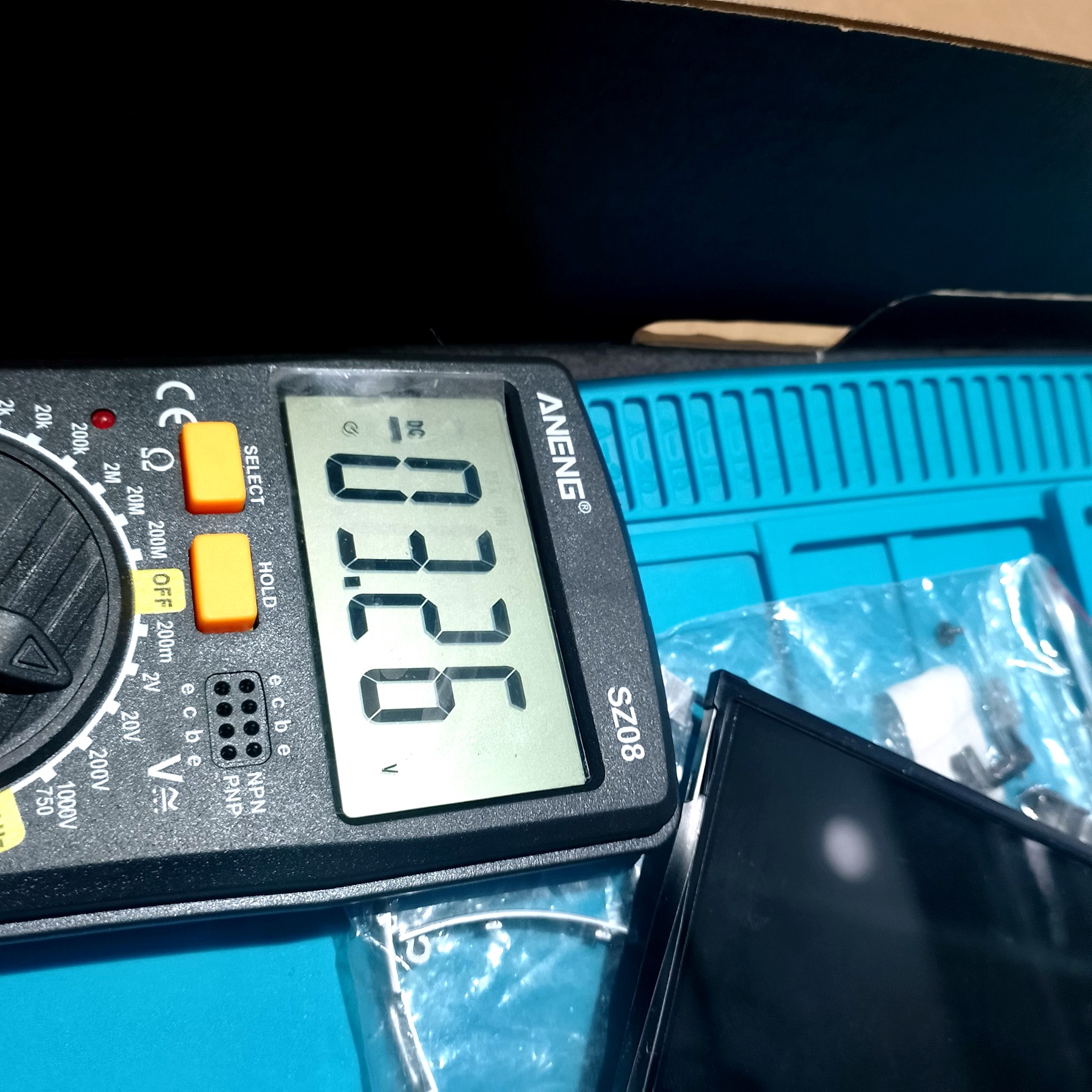 ремонт PSP 1008 Street - мультиметр показывает около 3,26 В