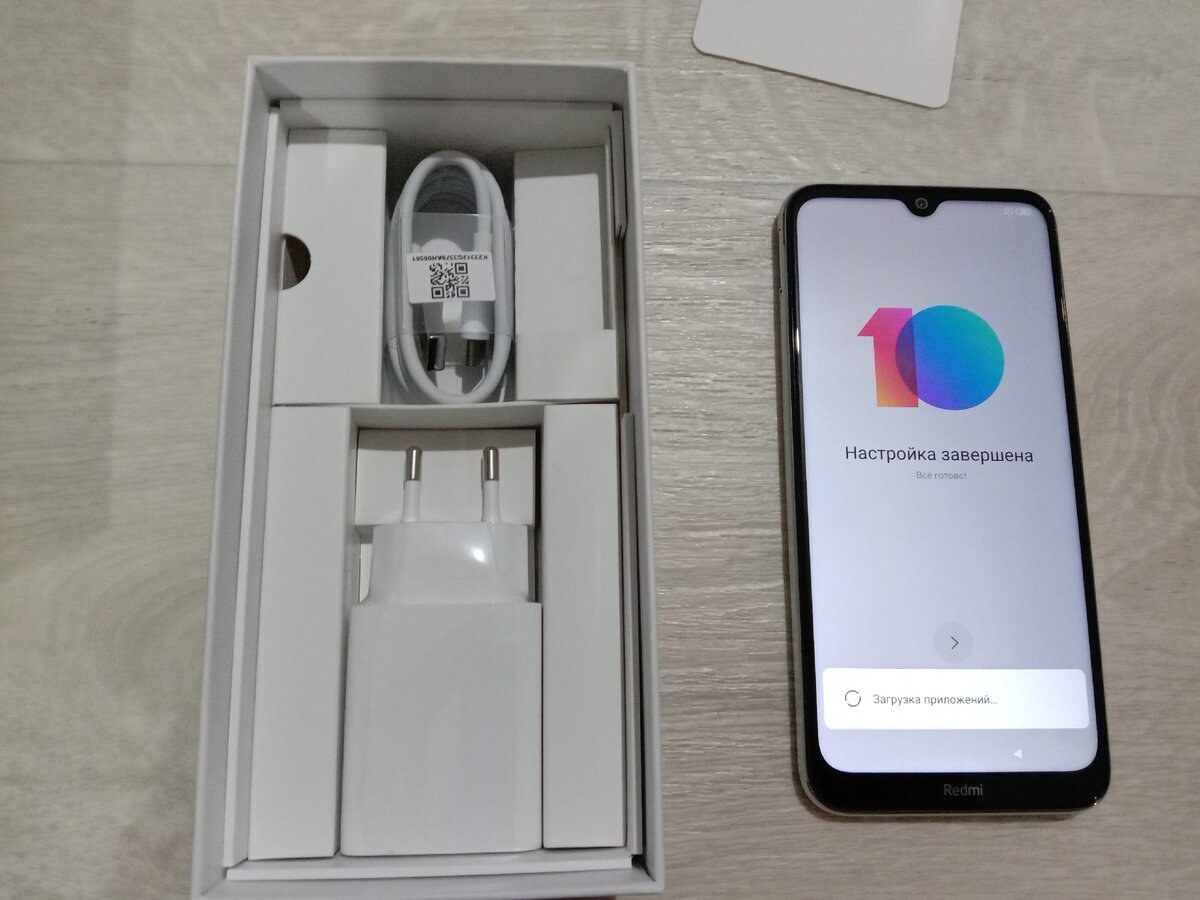 Redmi Note 8T первый запуск экран настройки Android