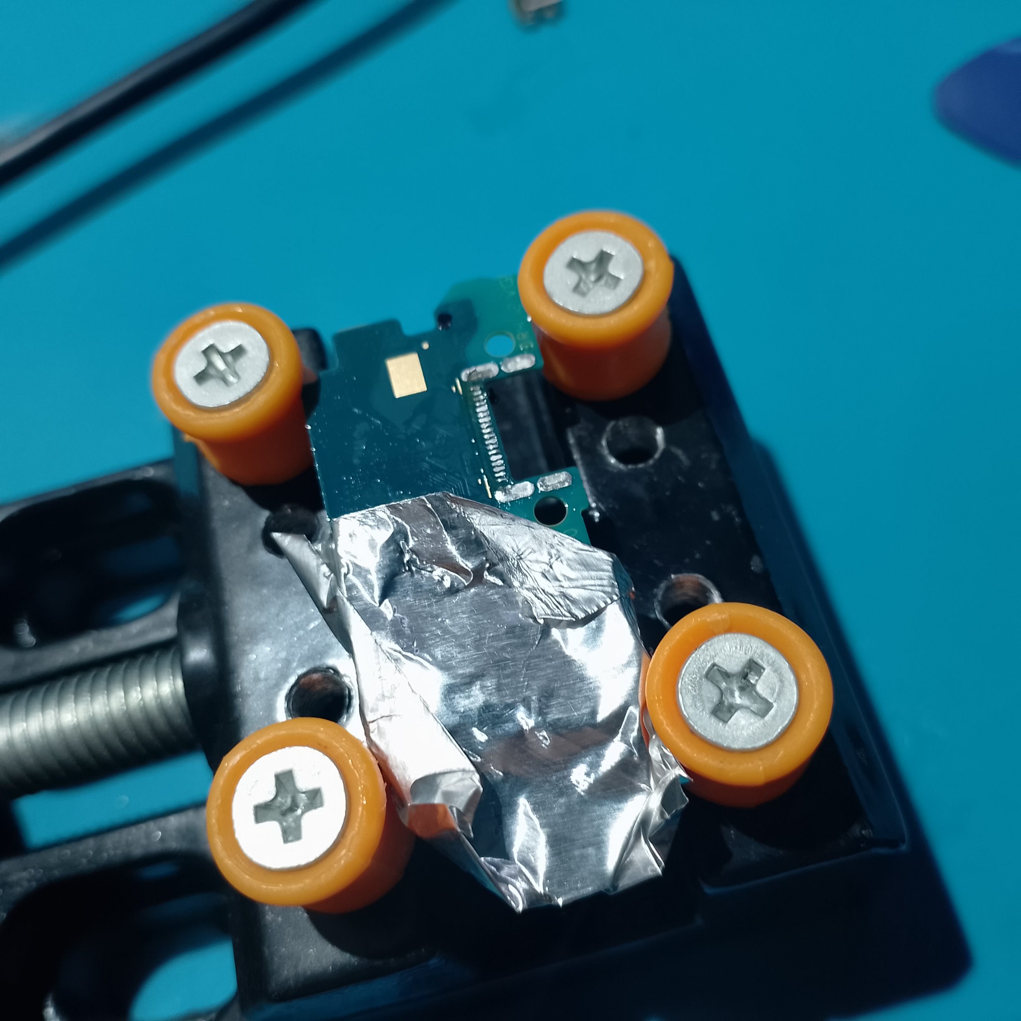 Держатель платы при пайке USB-C Samsung A15
