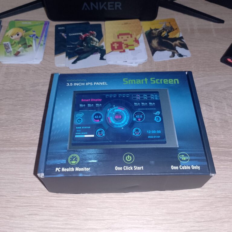 Иллюстрация к материалу: Smart Screen 3.5 — мини-экран мониторинга ПК через USB