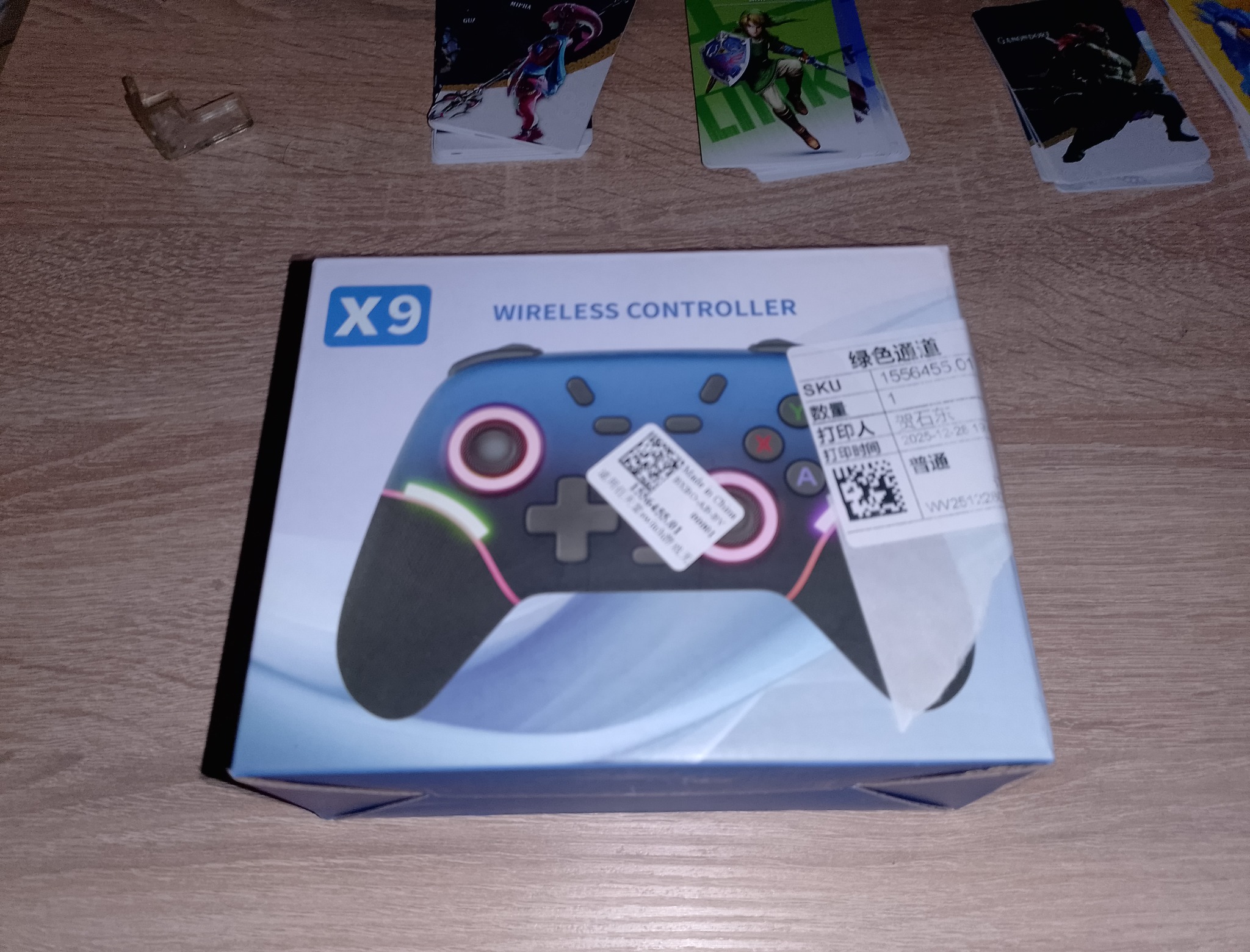 X9 Wireless Controller для Switch 2 - коробка x9 wireless controller без лишней роскоши